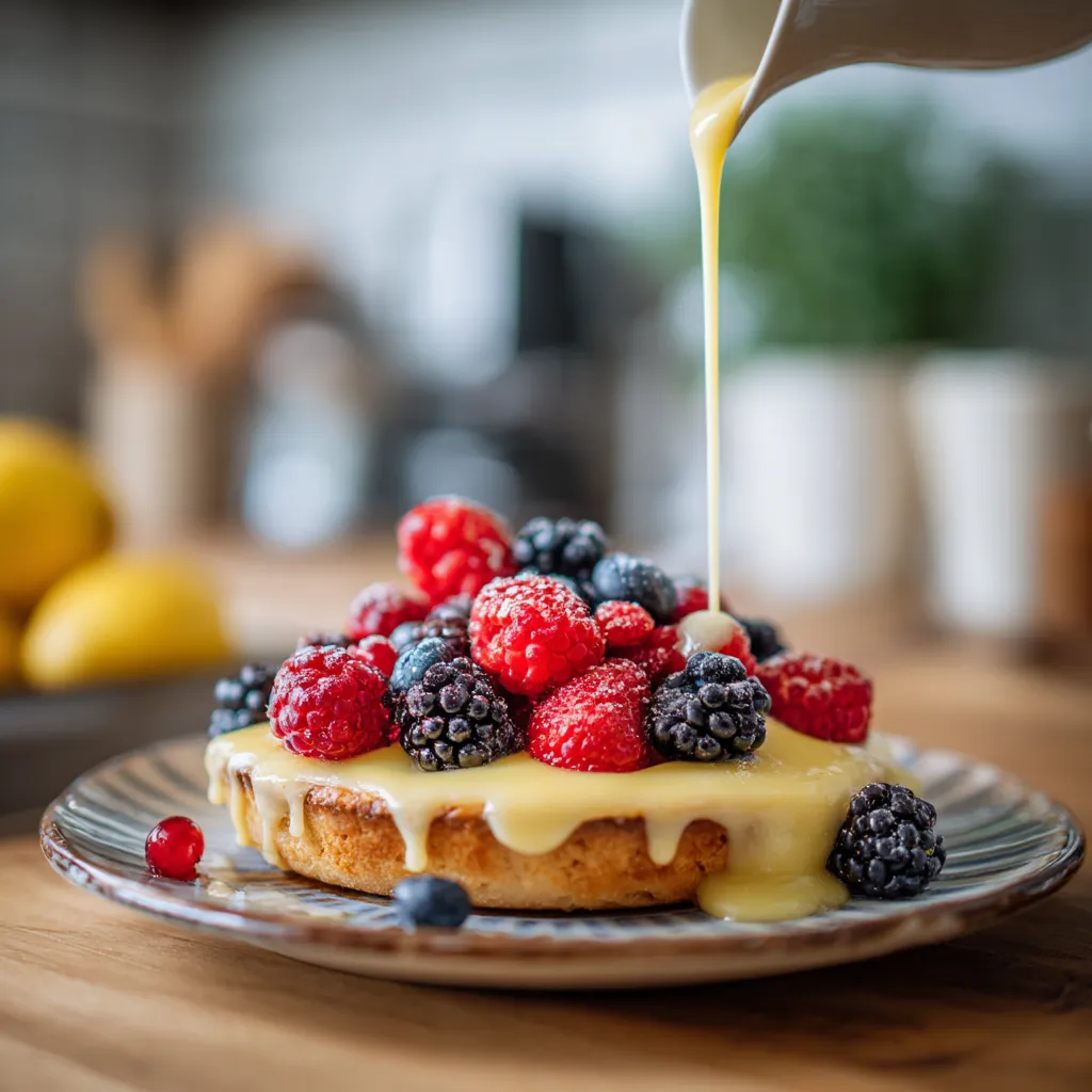 Na tle kuchennym stoi pudełko zawierające jabłka, w którym są ułożone w sposób.