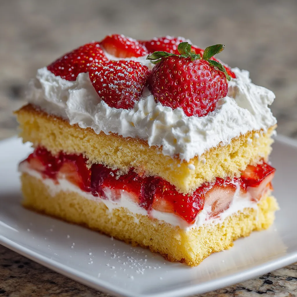 Polska strawberry shortcake z wyjątkową precyzją.