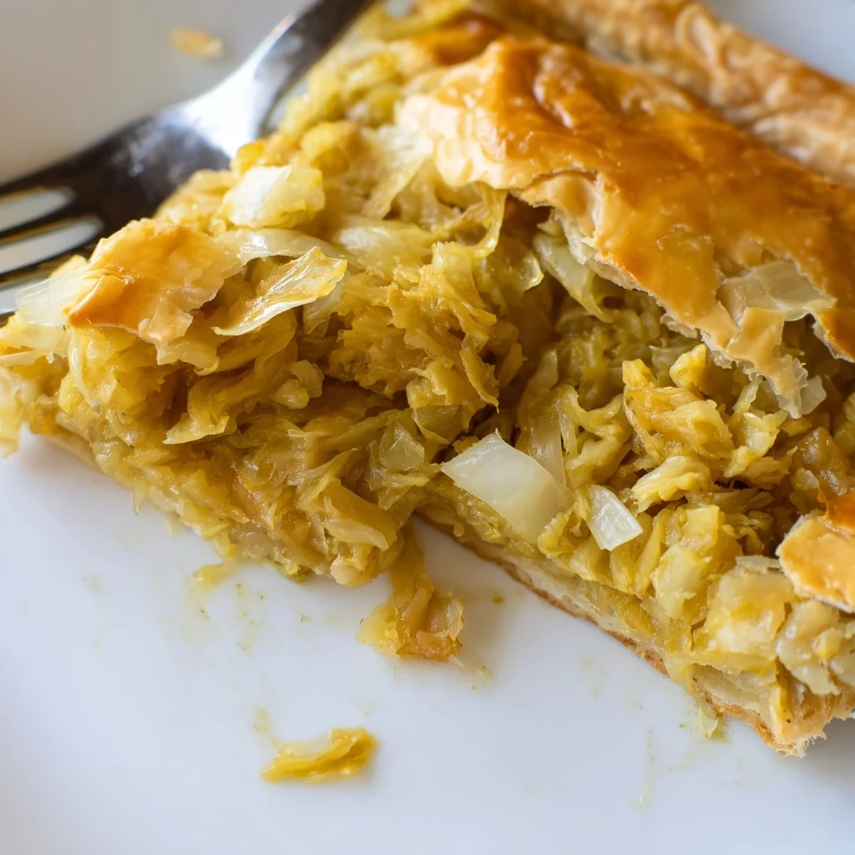 Delikatne kolaczki z nadzieniem z kiszonej kapusty, idealne na przyjęcia.