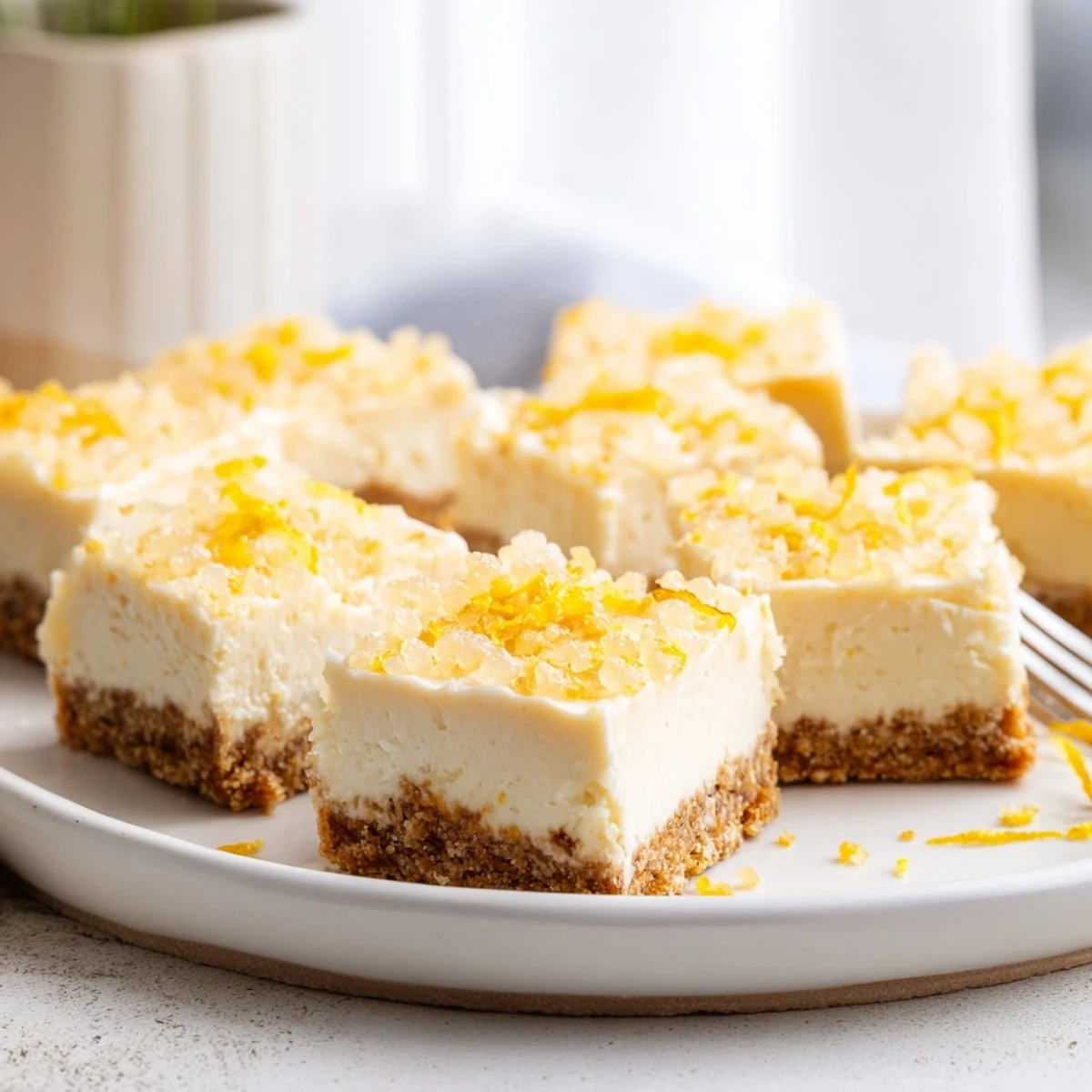 Sparkling Rye Cheesecake Bites