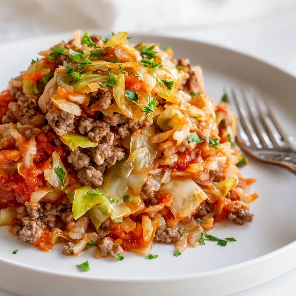 Jednogarnkowe danie z gołąbkami, które kusi aromatycznym mięsem i warzywami.