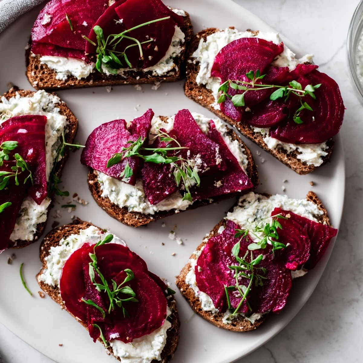 Polskie chrzanowe buraczane kąski