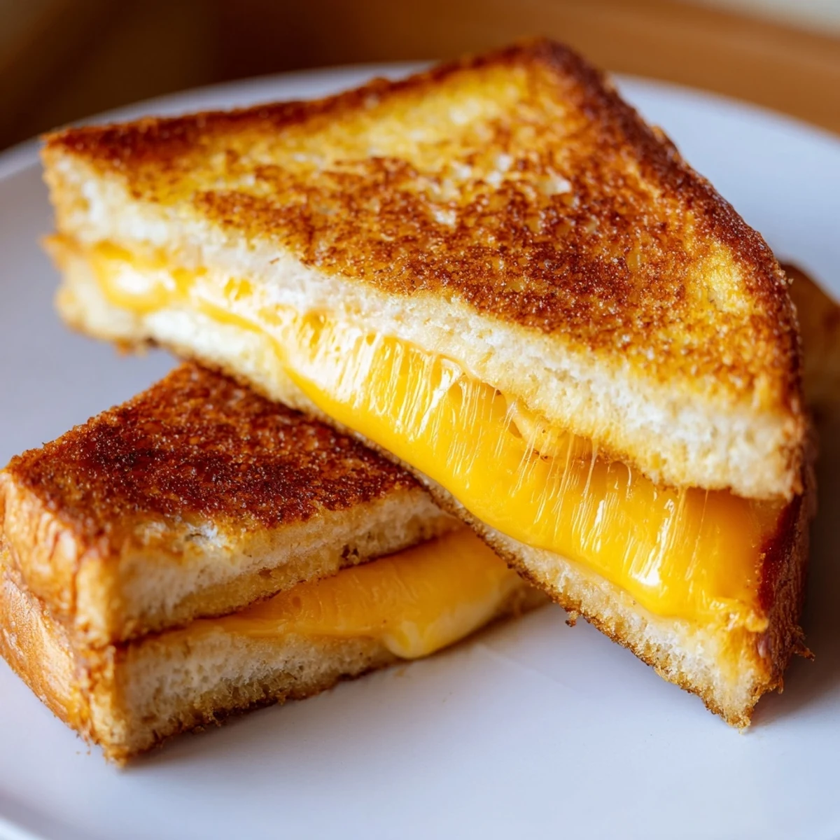 Custard French Toast Grilled Cheese oozes with melted cheese, a brunch feast for the eyes.