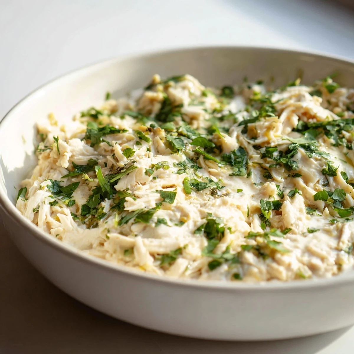 Golden-brown Cilantro and Lime Chicken With Scoops baked in a dish, garnished with fresh cilantro.