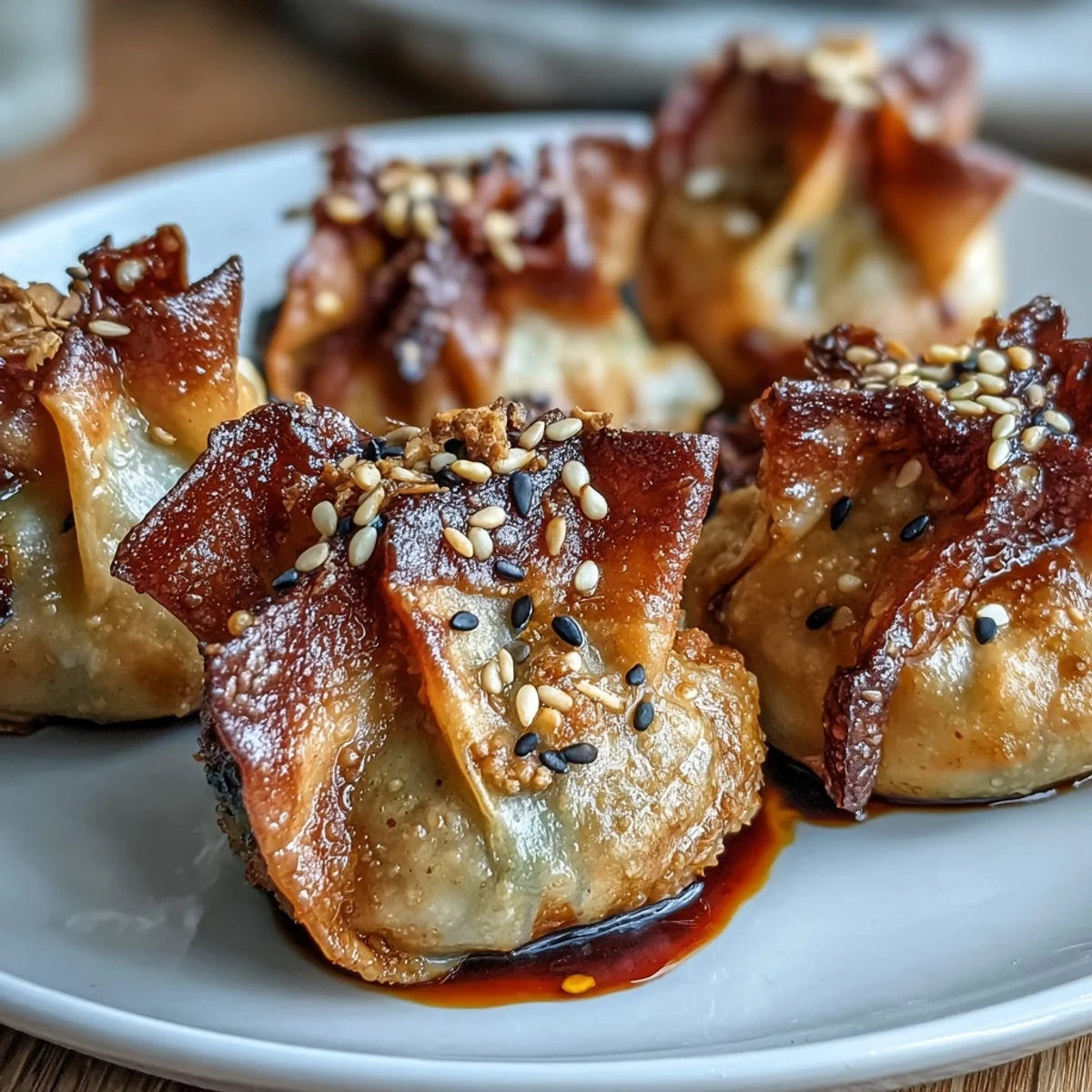 Złote, chrupiące kotleci z wieprzowiną z chili, smażone w frywarce z pikantnym, aromatycznym olejem chili.  