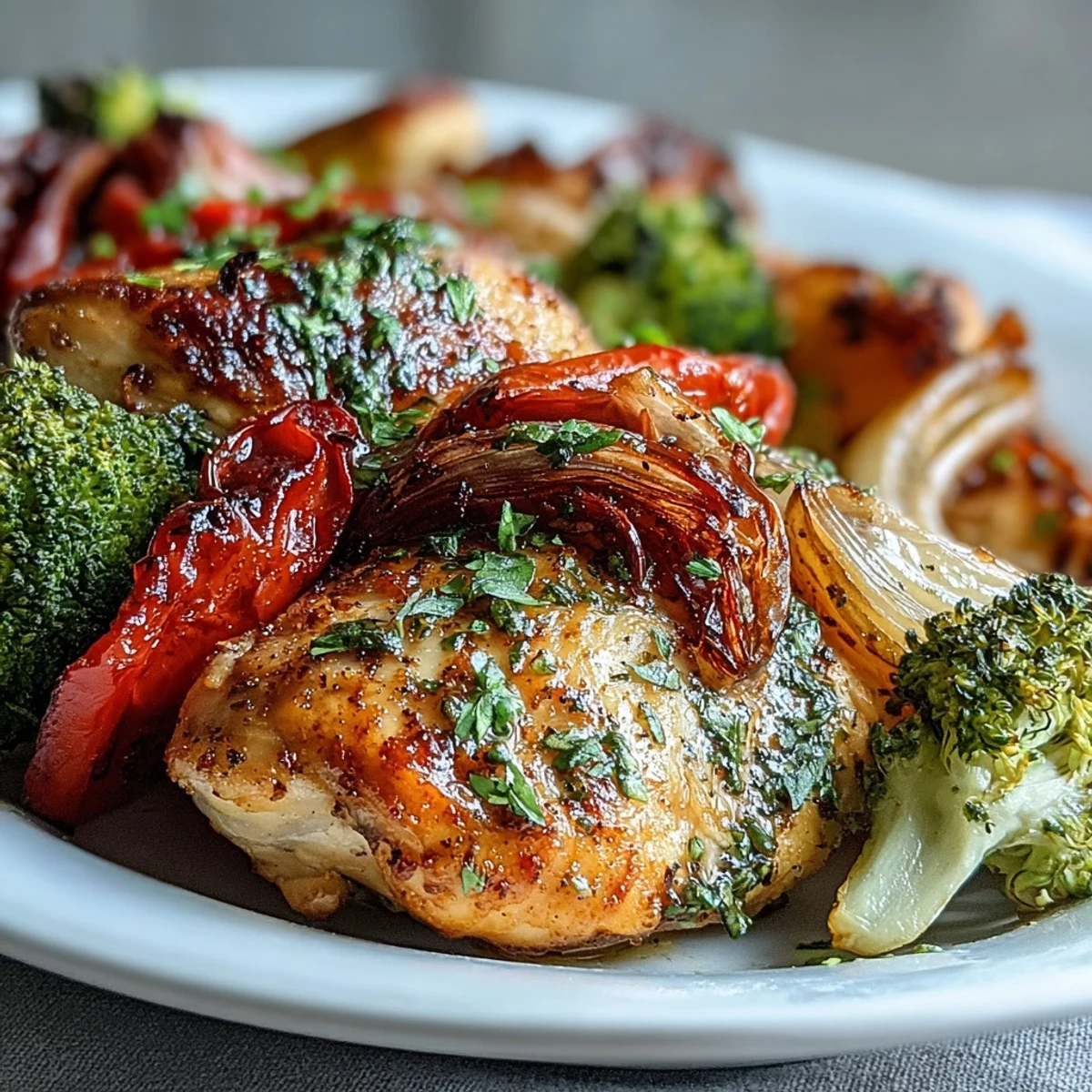 Szybki i zdrowy kurczak z warzywami - idealny dla zapracowanych, pełen błyszczących barw i aromatów.