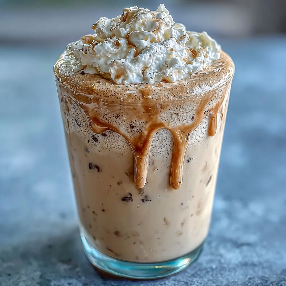 Oświeżający shake waniliowy z białkiem, kremowy jak ulubiony frappuccino ze Starbucksa.  