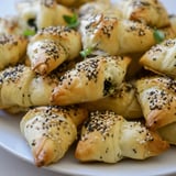 Mini spanakopita trójkątne kąski