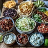 cinco de mayo taco bar