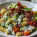 makaron blt z awokado ranch