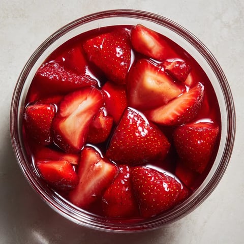 W kryształowej misce są cienkościenne, jasne i ciepłe strawberry, które są w pełni wyraźne. Są one ułożone w różne sposoby, co daje im wyraziste i naturalne wyglądy. Wszystkie strawberry są w pełni wyraźne i ciekawe, a ich kolory są bardzo przyciągające.
