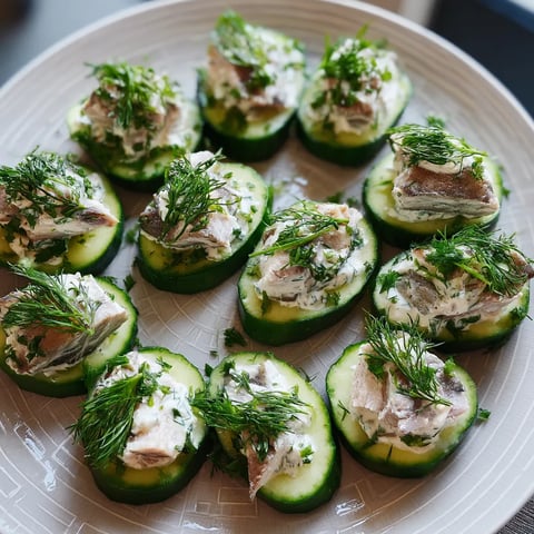 Na tle białego tła, na płycie stoi kilka ciekawych herring bites z dodatkiem cukuru.