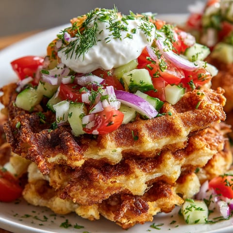 Waffle z różnymi składnikami, takimi jak cukier, sól i pieczarki, złożone z kilku warstw.