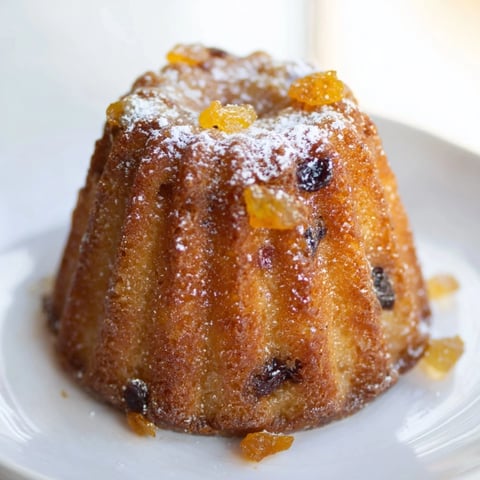 Mufinki z kompotu imbirowego w mini foremkach Bundt, idealne na słodki początek dnia.  