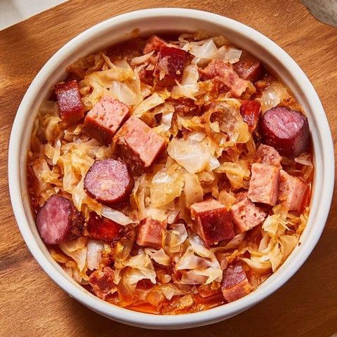 Miniature Bigos Babuni Reimagined in ramekins, bubbling hot, a hearty Polish stew ready.