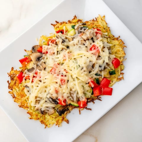 Golden, crispy potato crust cradles the savory filling of this Hearty Potato Crust Casserole.