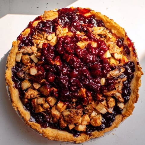Flaky Czarnina Tartlet appetizers, with rich, savory duck blood filling, ready to serve on a platter.