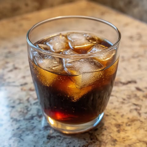 W kawie z vanillą i rye vodką.