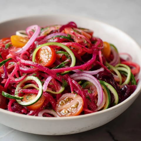 W misce złożonej z różnych składników, takich jak pomidory.