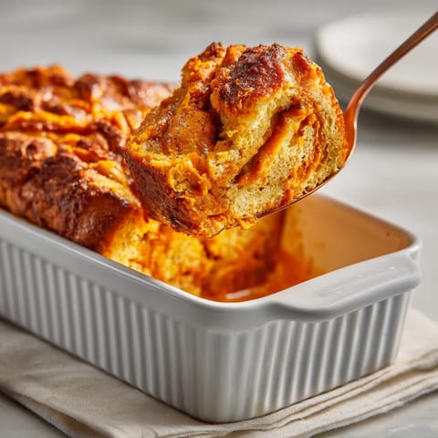 Sweet potato babka z smoked paprika w misce.