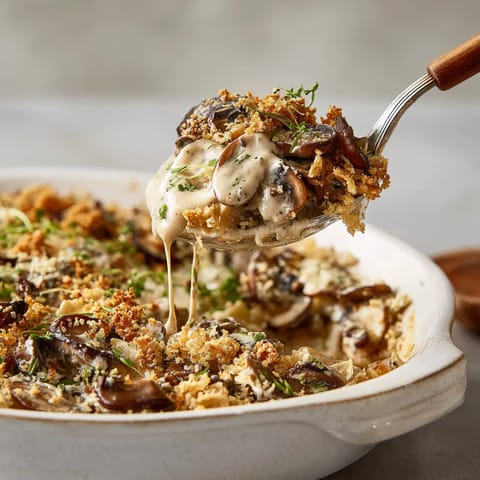 W obrazie przedstawiona jest delikatna potrawa zrobiona z pierogów, zawierająca mlek.