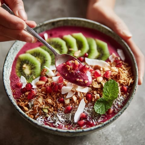 W ten sposób wygląda Exotic Smoothie Bowl.