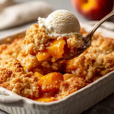 W misce pełnej słodkiego i ciepłego Mango Floatu.