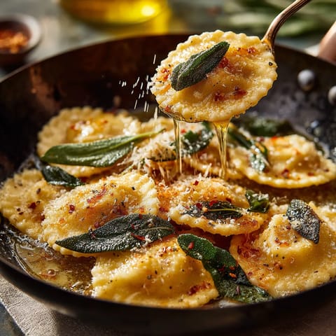 W kawiarni przygotowywane są leniwe kluski z dynią piżmową i chrupiącą szałwią.