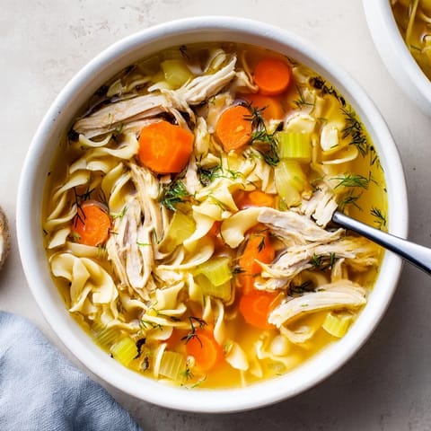 Rosół Chicken Noodle Soup Bowl