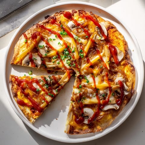 Caramelized Onion Zapiekanka Pizza