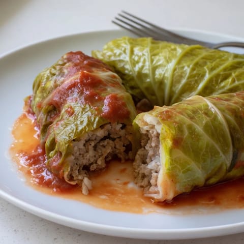 Tradycyjne, smaczne gołąbki, które wypełnią twój dom aromatem gotowania.  