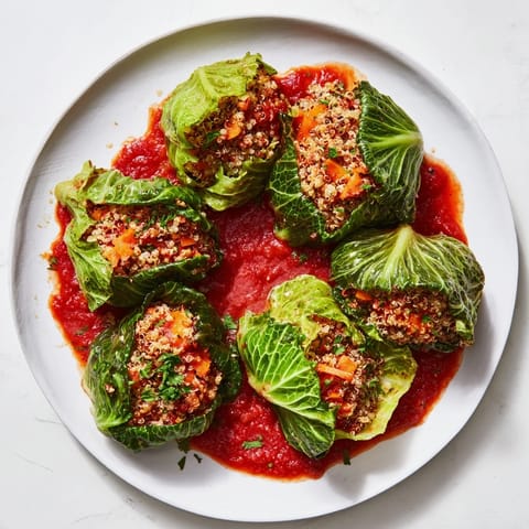 Gołąbki z quinoa i tofu