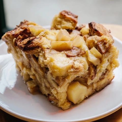 Bread Pudding jabłka cynamon