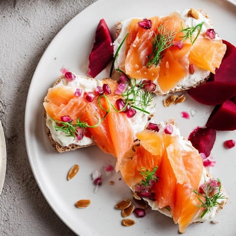 Herring Beet Tartine Delight