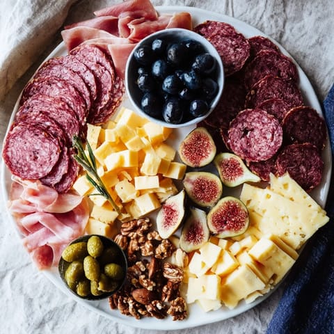 Dziczyzna wędliny deska serów