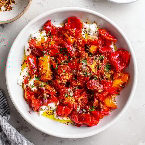 Creamy Volcanic Lava Spicy Dip, a vegetarian appetizer, showcasing fresh cilantro garnish.