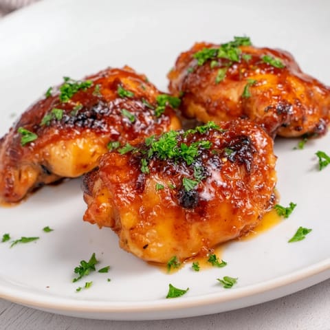 Jam Coffee Glazed Chicken