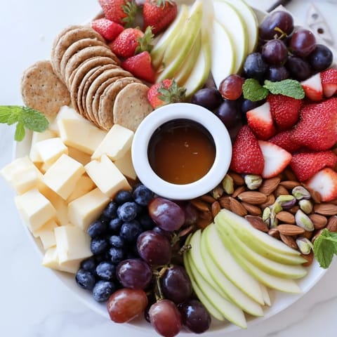 Miodowy owocowy serowy mix