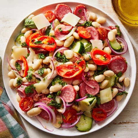 Italian Antipasto Bean Salad