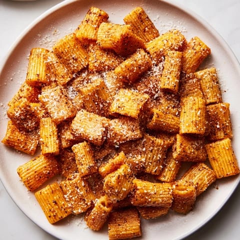 Chrupkie złote pasta chips