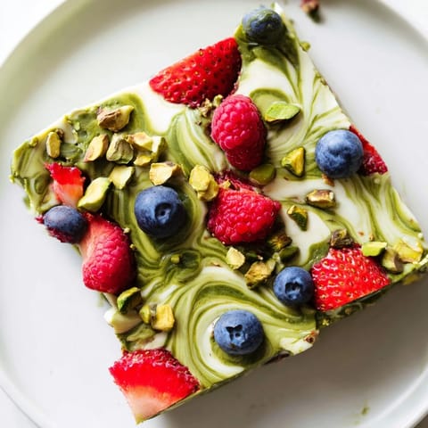 Frozen Yogurt Matcha Pistachio