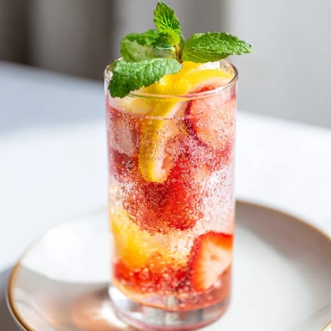 Owocowe orzeźwiające napoje