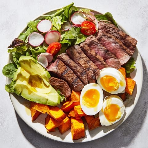 High-Protein Beef Avocado Bowl