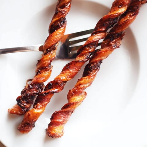 Spiced Bacon Twists