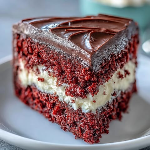 Pyszny czerwony biszkopt i aksamitny krem serowy w cieście Red Betty Boop Heart Cake.