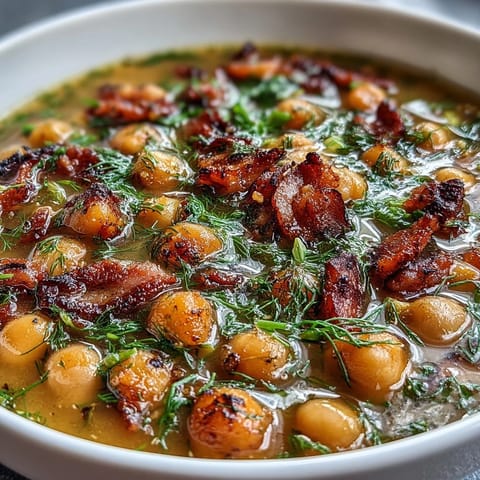 Ham Chickpea Lemon Dill