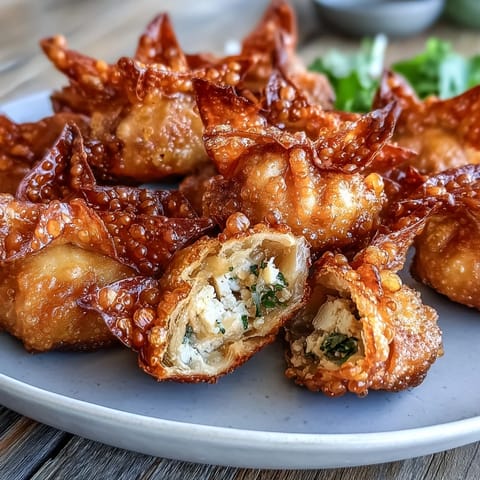 1. Crispy rice paper dumplings stuffed with savory tofu and vegetable filling, golden fried to perfection and served with chili sauce.  