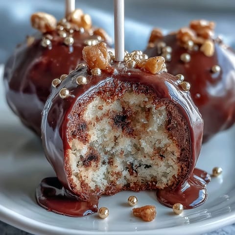 Festive Pot of Gold Cake Pops with glossy black coating and golden sprinkle coins on top, perfect for St. Patrick's Day celebrations.