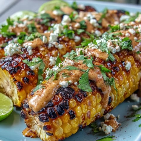 Pyszna uroczystość upieczonych kolb rzepy w stylu elote z kremową sosem, sera i chili na obfitym, ożywionym grillu lato.