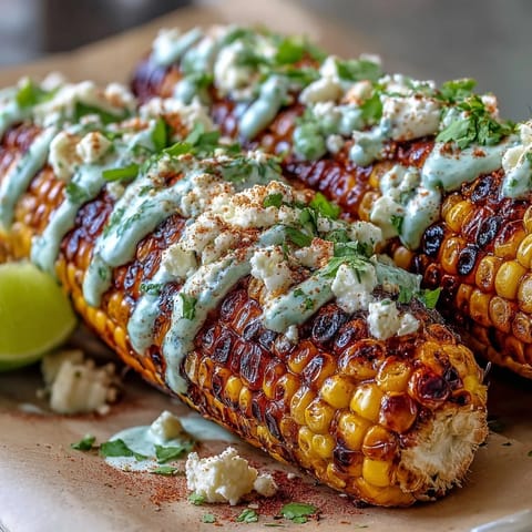 Grillowana kukurydza elote